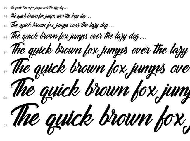 Goldfinger Kingdom font waterfall